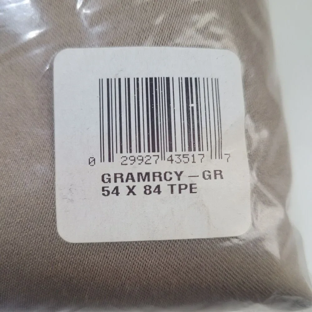 NEW Sun Zero Madison 54 x 84 One Grommet curtain panel ''Taupe' #CT27